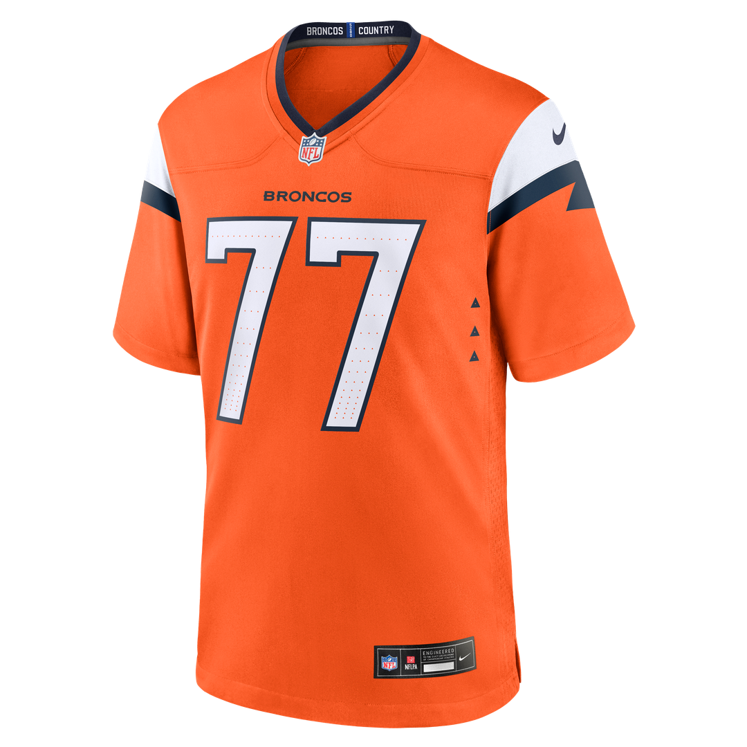Quinn Meinerz Denver Broncos Nike Team Game Jersey -  Orange
