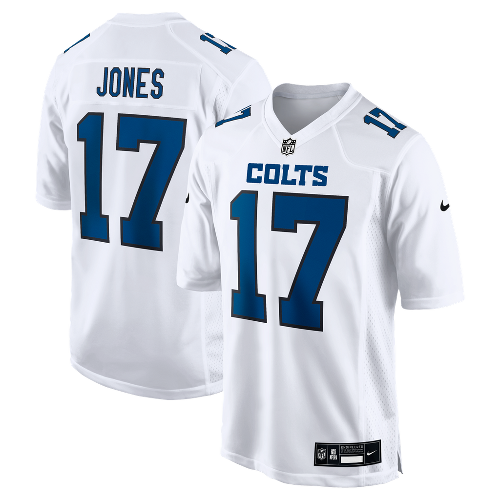 Daniel Jones Indianapolis Colts Nike Fashion Game Jersey - Tundra White