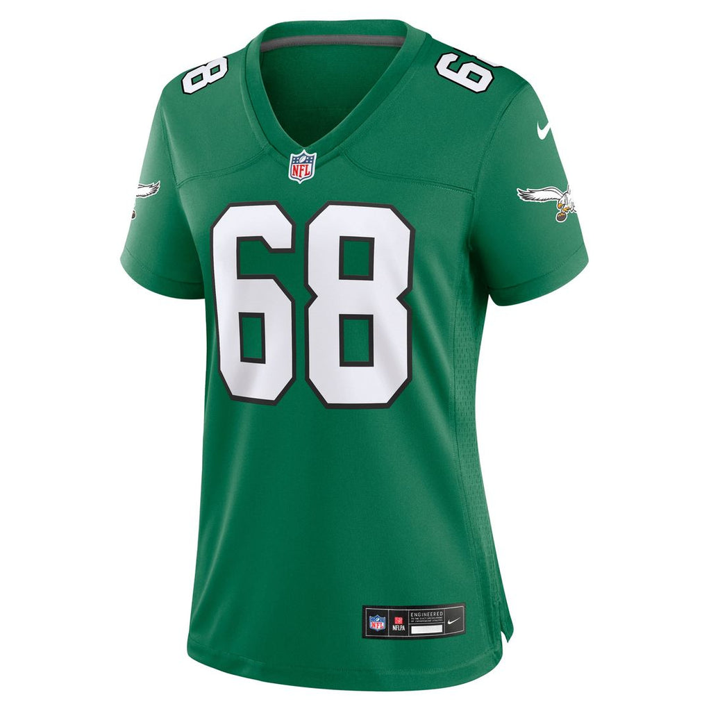 Jordan Mailata Philadelphia Eagles Nike Women's Team Game Jersey - Midnight Green