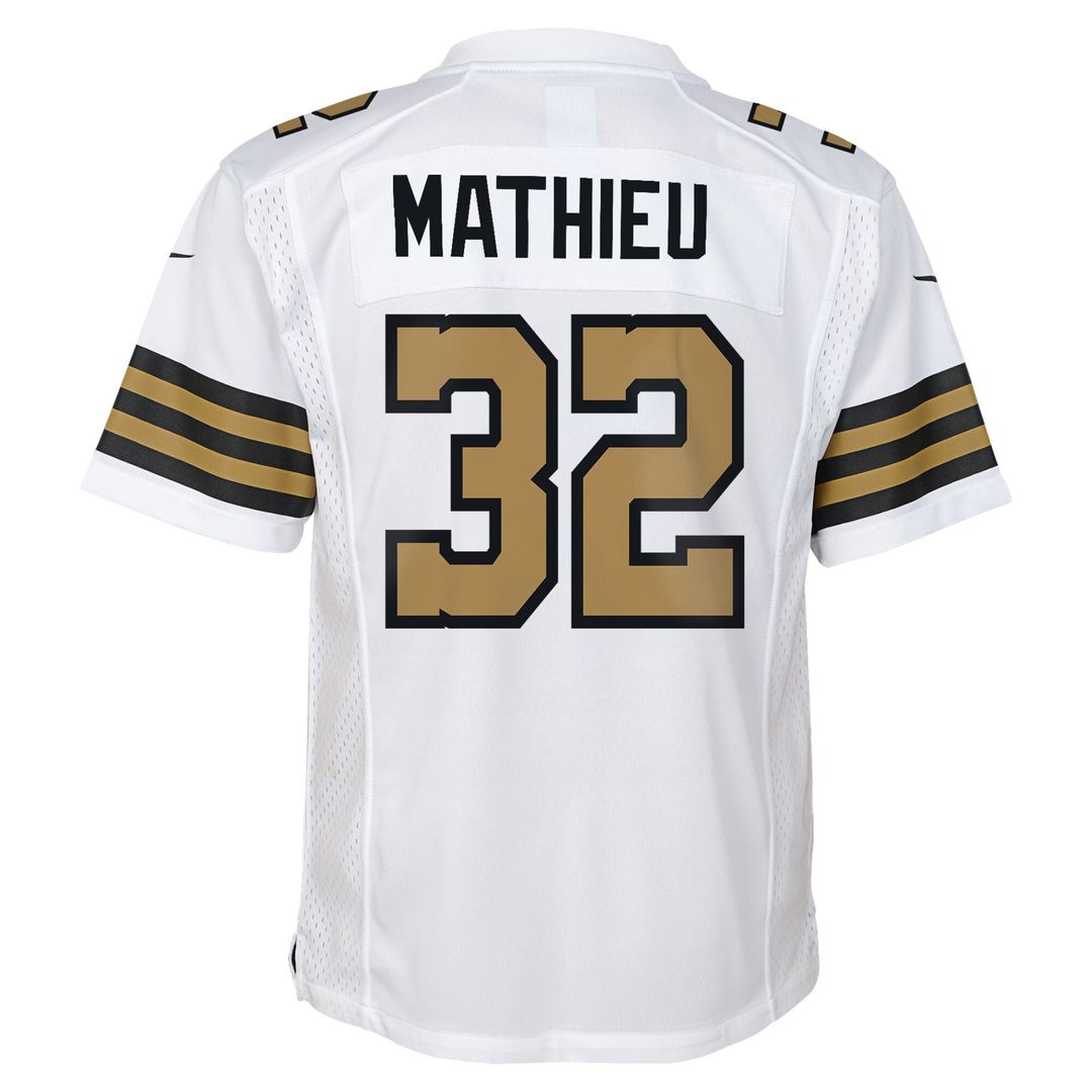 Tyrann Mathieu New Orleans Saints Nike Youth Game Jersey - White