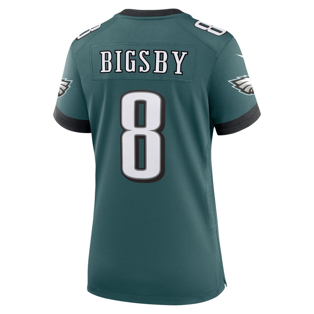 Tank Bigsby Philadelphia Eagles Nike Women's Team Game Jersey -  Midnight Green