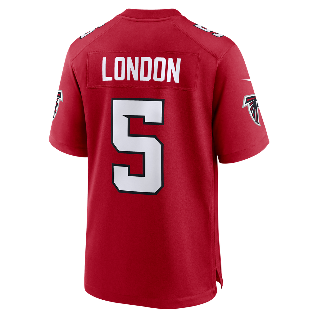 Drake London Atlanta Falcons Nike Game Jersey - Red