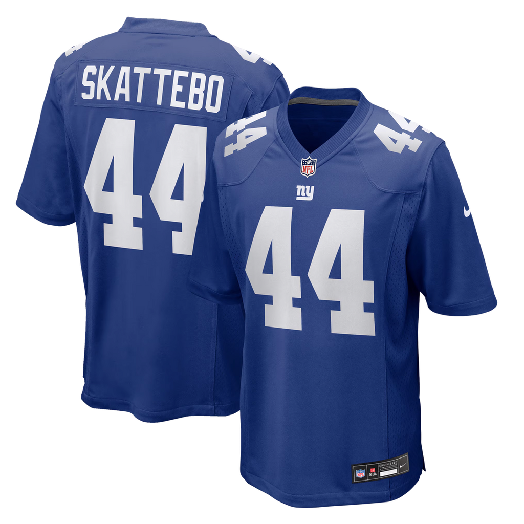 Cam Skattebo New York Giants Nike Team Game Player Jersey - Royal