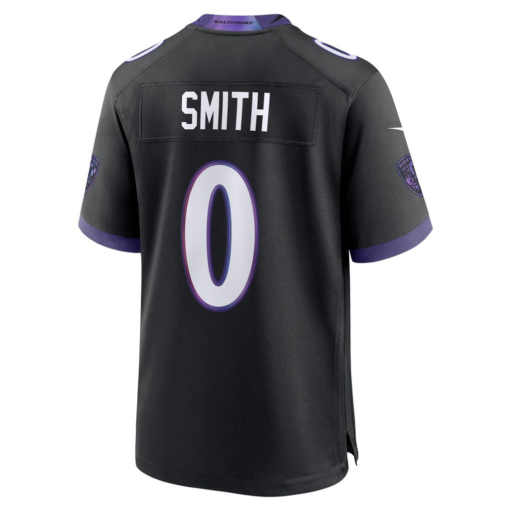 Roquan Smith Baltimore Ravens Nike Alternate Game Jersey - Black