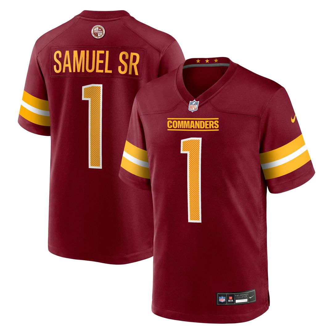 Deebo Samuel Sr Washington Commanders Nike Game Player Jersey - White