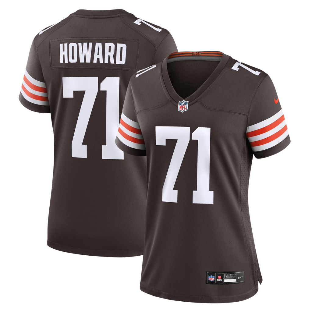 Tytus Howard Cleveland Browns Nike Women's Team Game Jersey -  Brown