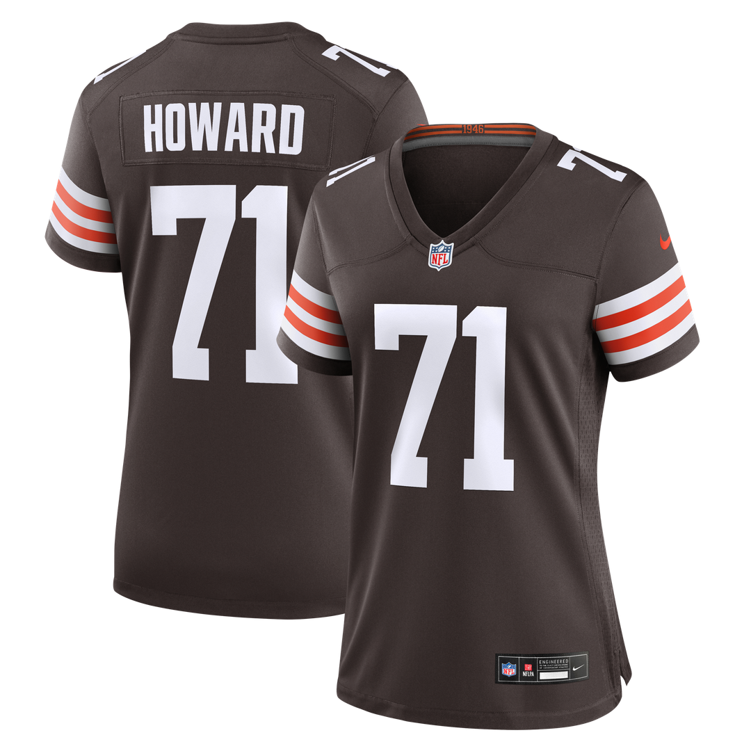 Tytus Howard Cleveland Browns Nike Women's Team Game Jersey -  Brown