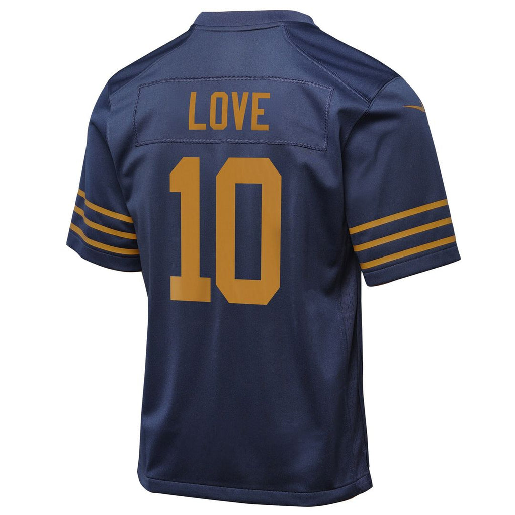 Jordan Love Green Bay Packers Nike Youth Game Jersey - Green