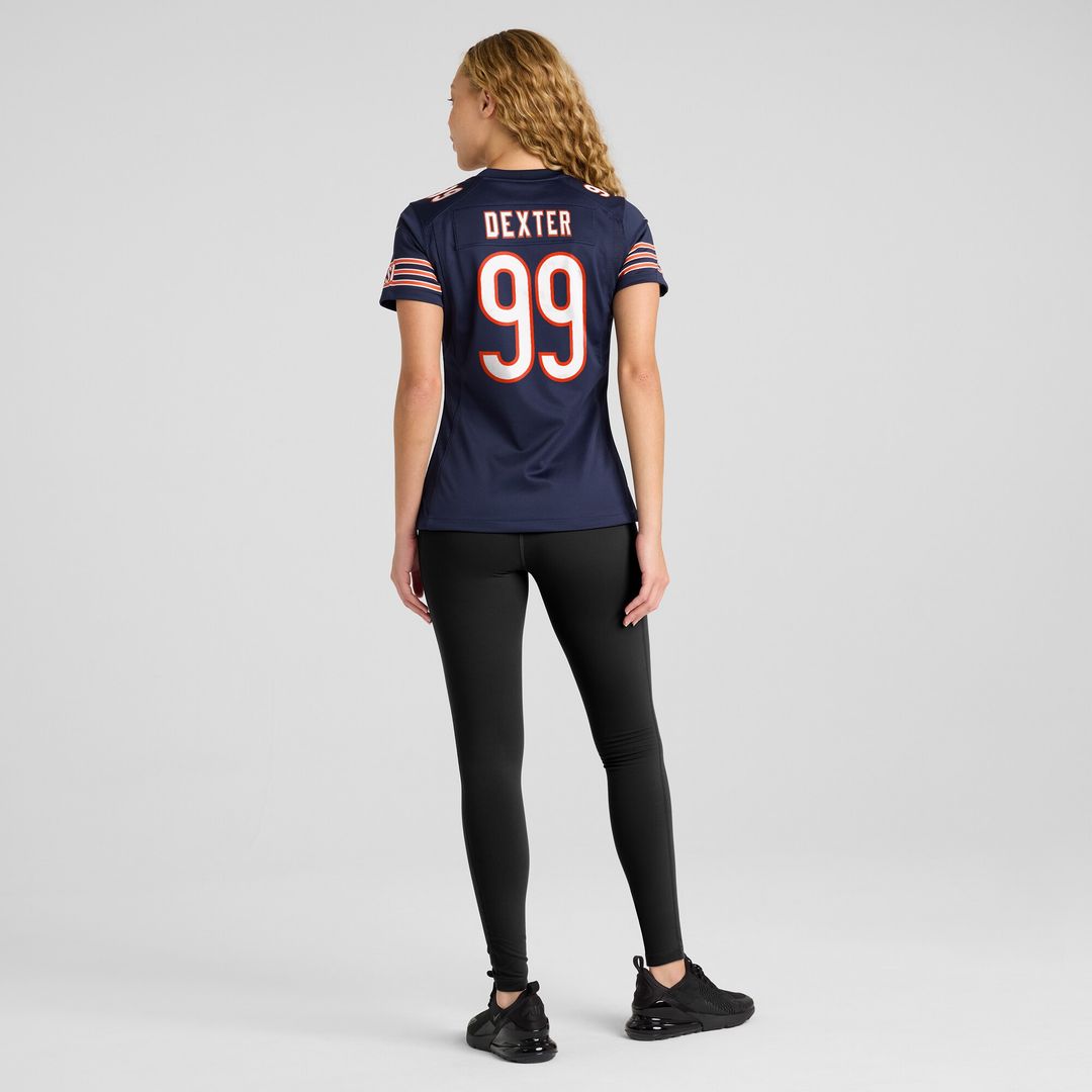 Gervon Dexter Sr Chicago Bears Nike Women's Team Game Jersey -  Navy