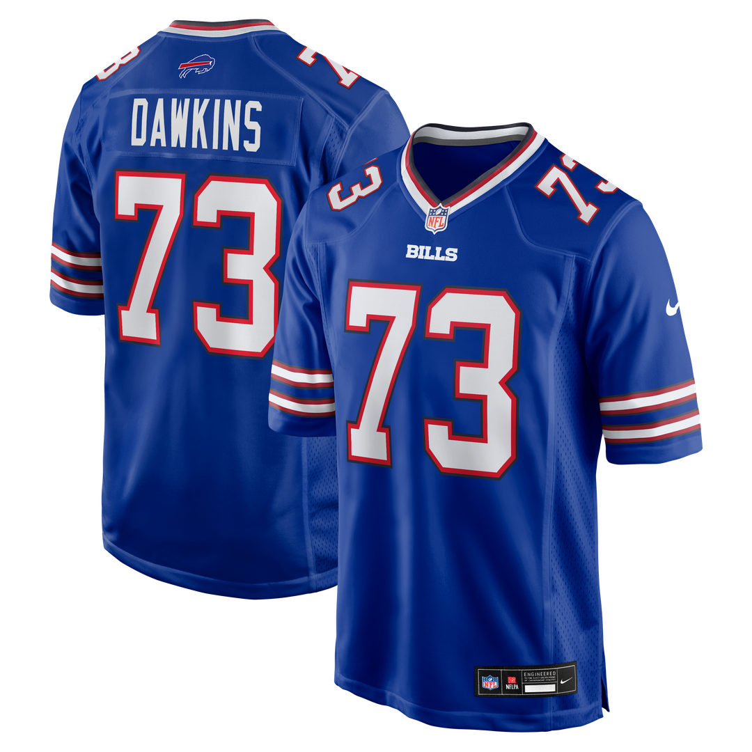 Dion Dawkins Buffalo Bills Nike Game Player Jersey - Royal