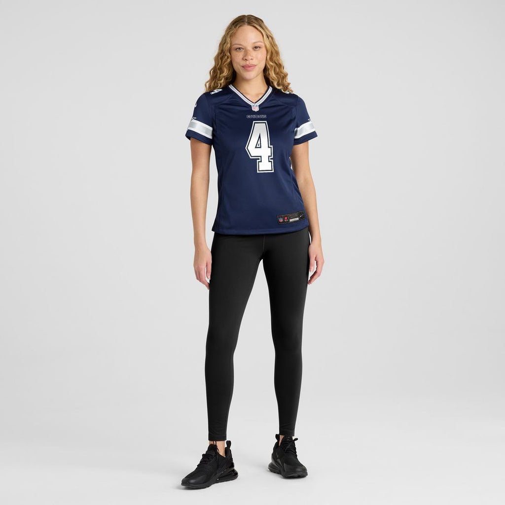 Dak Prescott Dallas Cowboys Nike Women's Alternate Game Jersey - White