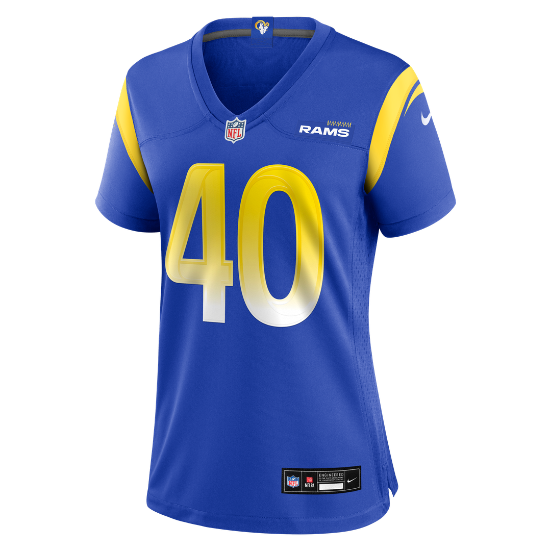 Jesse Luketa Los Angeles Rams Nike Women's Team Game Jersey -  Royal