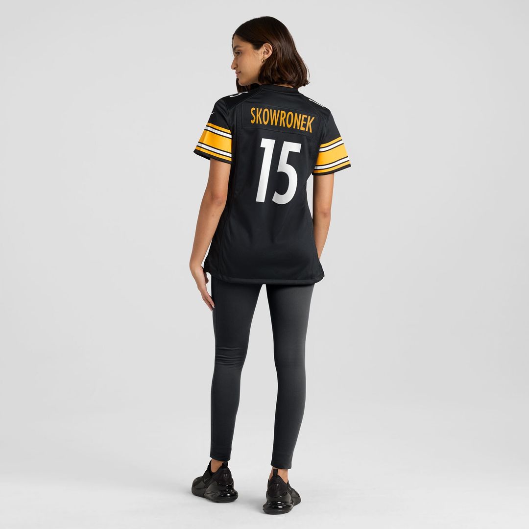 Ben Skowronek Pittsburgh Steelers Nike Women's Team Game Jersey -  Black