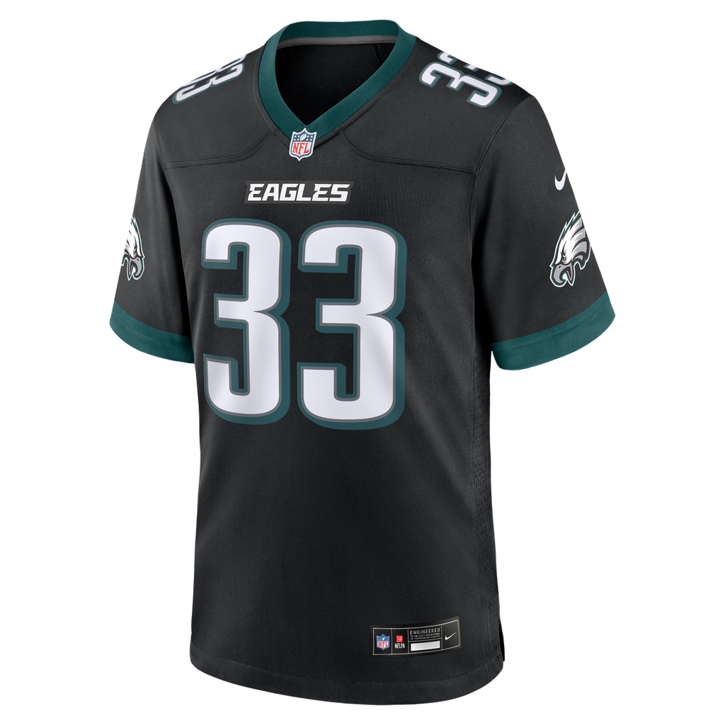 Cooper DeJean Philadelphia Eagles Nike Team Game Jersey -  Midnight Green