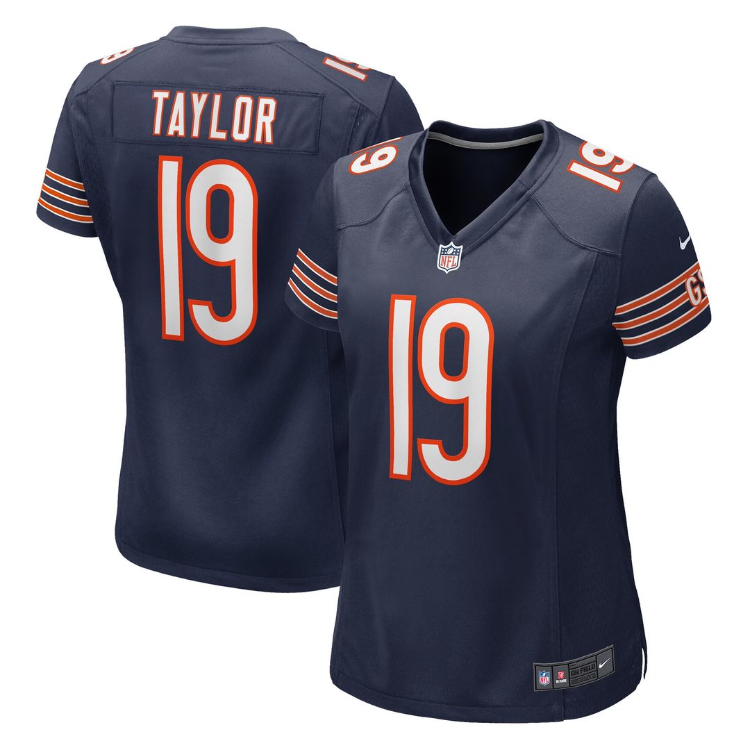 Tory Taylor Chicago Bears Nike Women's  Game Jersey -  Navy