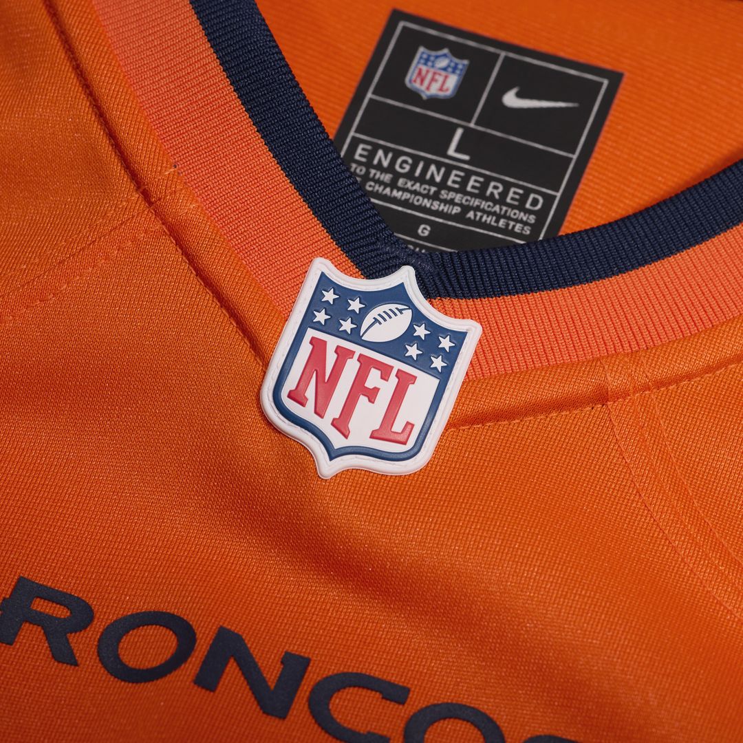Talanoa Hufanga Denver Broncos Nike Team Game Jersey -  Orange
