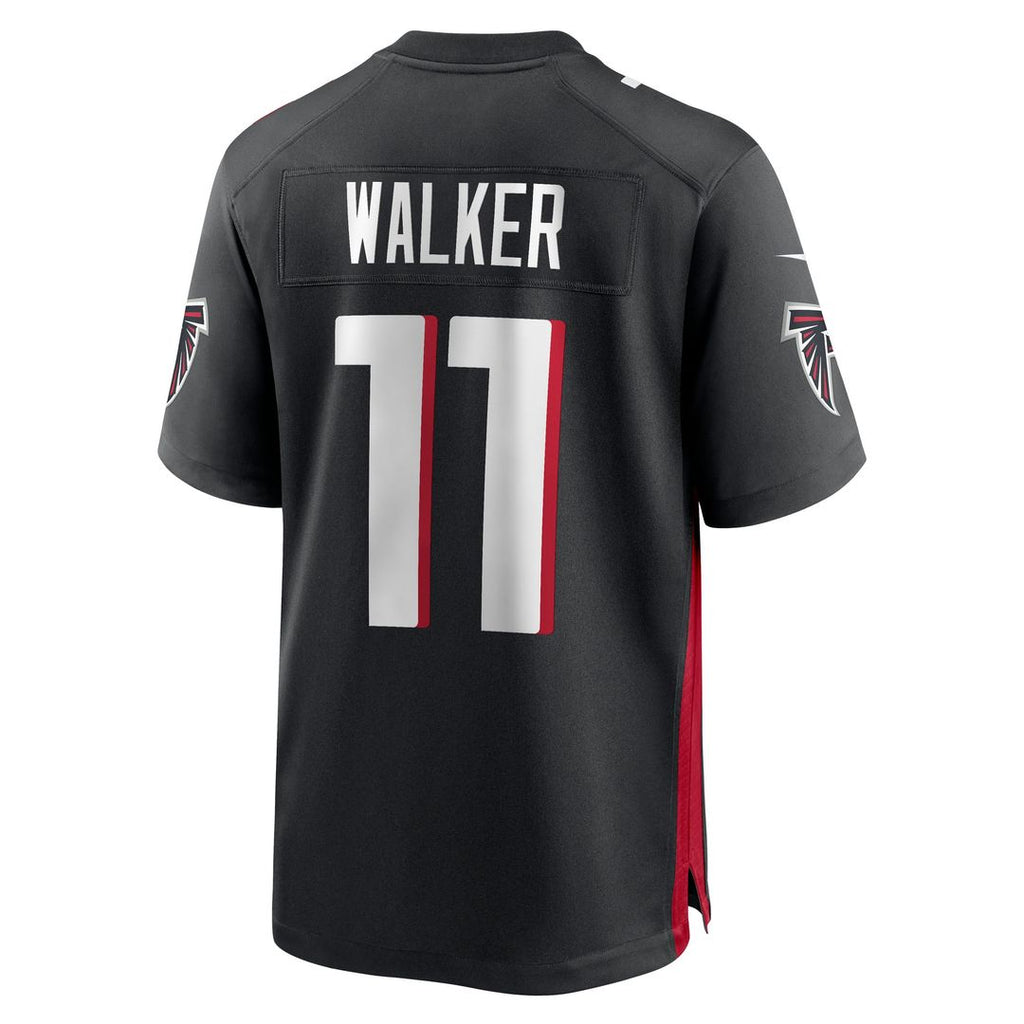 Jalon Walker Atlanta Falcons Nike Team Game Jersey - Black