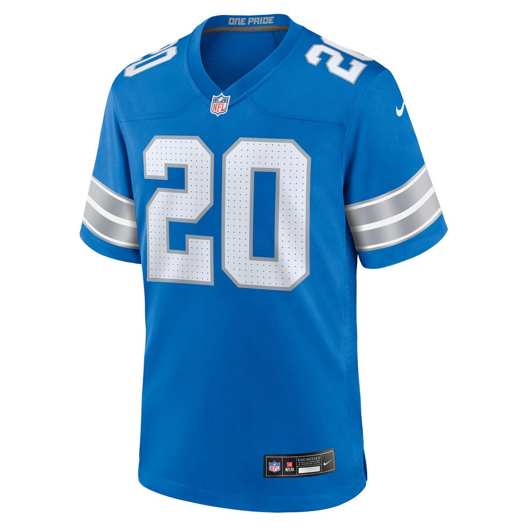 Barry Sanders Detroit Lions Nike 2nd Alternate Retired Player Game Jersey - Black