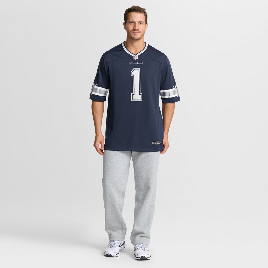 Number 1 Groom Dallas Cowboys Nike Game Jersey - Navy
