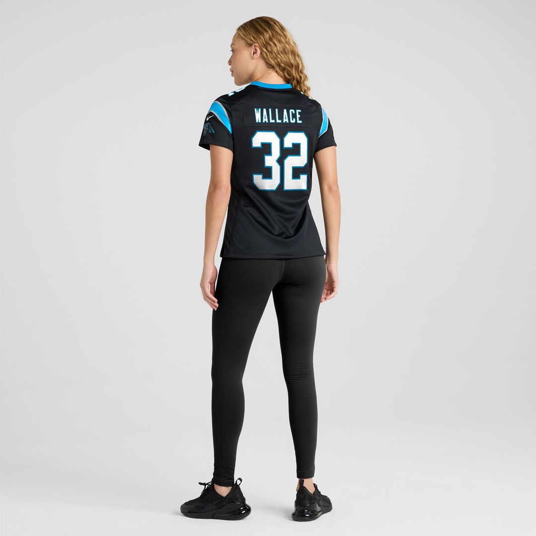 Trevin Wallace Carolina Panthers Nike Women's Team Game Jersey -  Black
