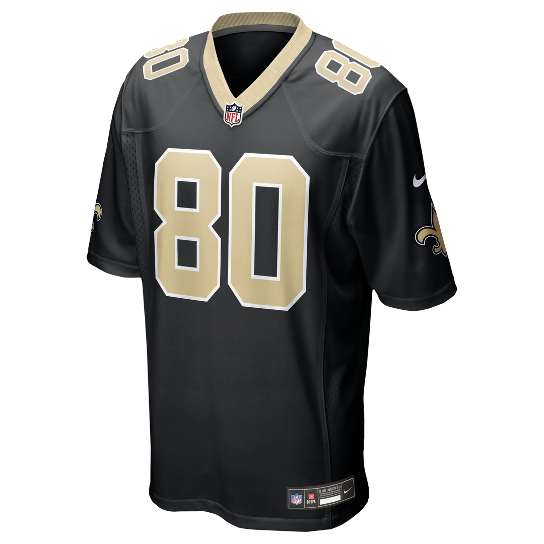 Moliki Matavao New Orleans Saints Nike Team Game Jersey -  Black