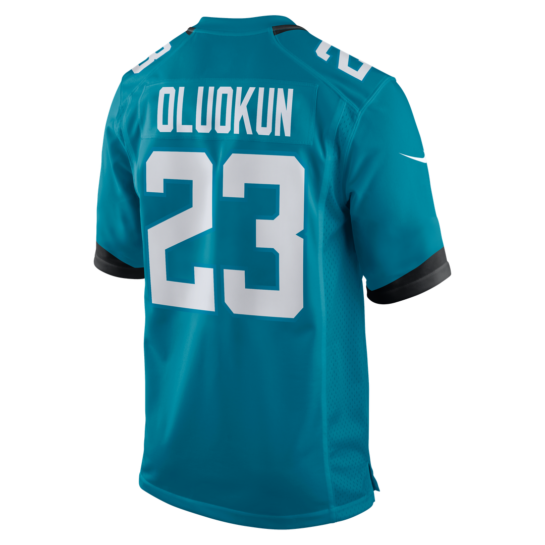 Foyesade Oluokun Jacksonville Jaguars Nike Game Player Jersey - Teal
