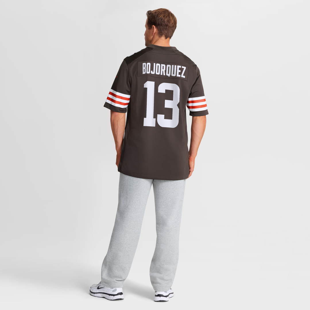 Corey Bojorquez Cleveland Browns Nike Game Jersey - Brown
