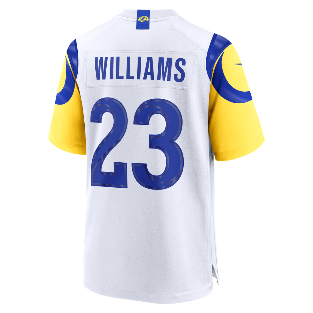 Kyren Williams Los Angeles Rams Nike White Game Player Jersey - White
