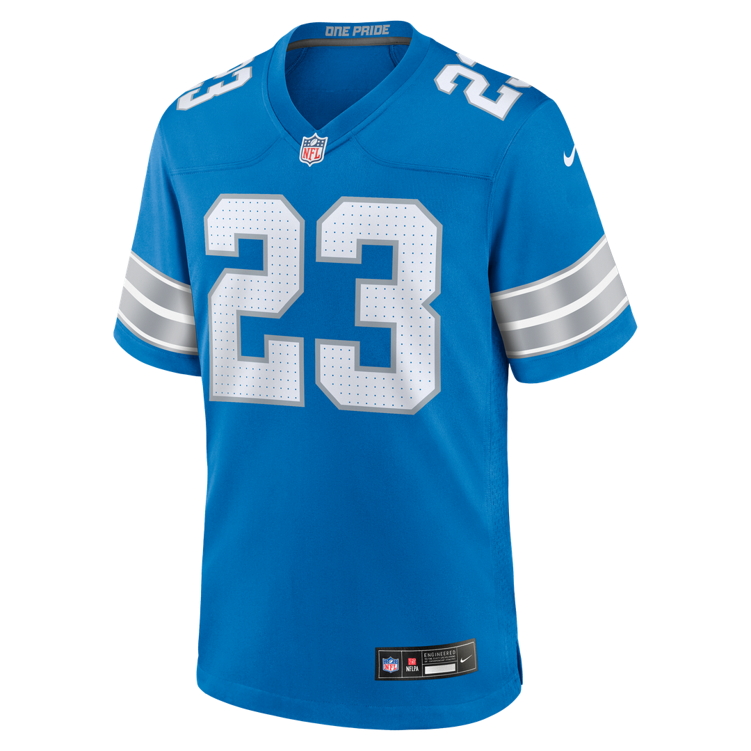 Rock Ya-Sin Detroit Lions Nike Team Game Jersey -  Blue