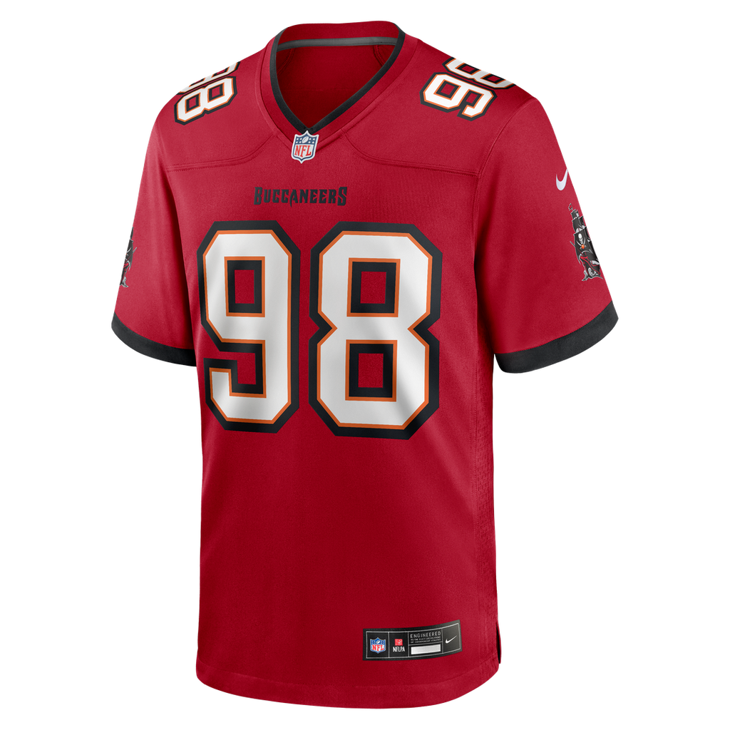 Anthony Nelson Tampa Bay Buccaneers Nike Game Jersey - Red