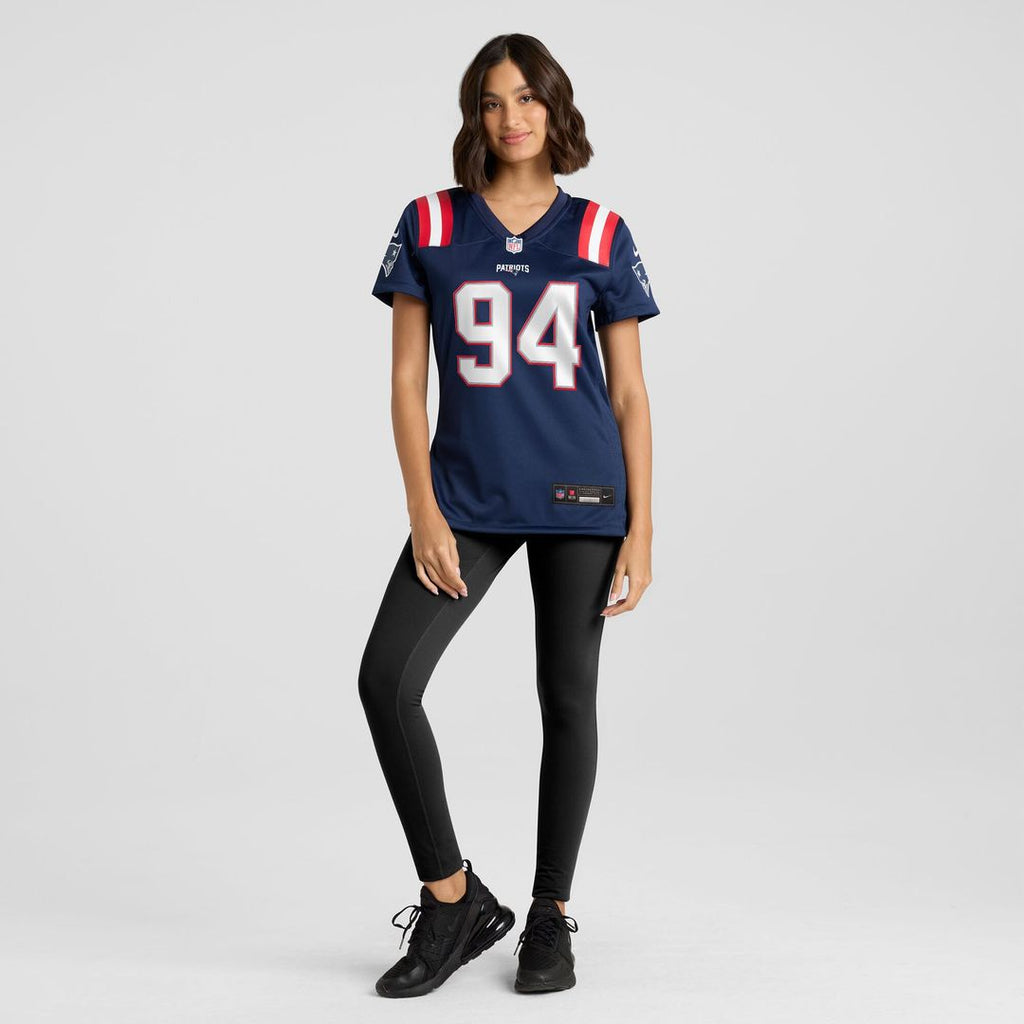 Cory Durden New England Patriots Nike Women's Team Game Jersey -  Navy