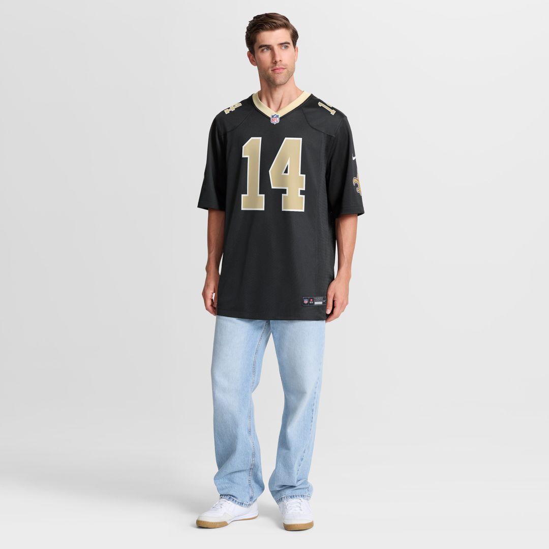 Devaughn Vele New Orleans Saints Nike Team Game Jersey -  Black