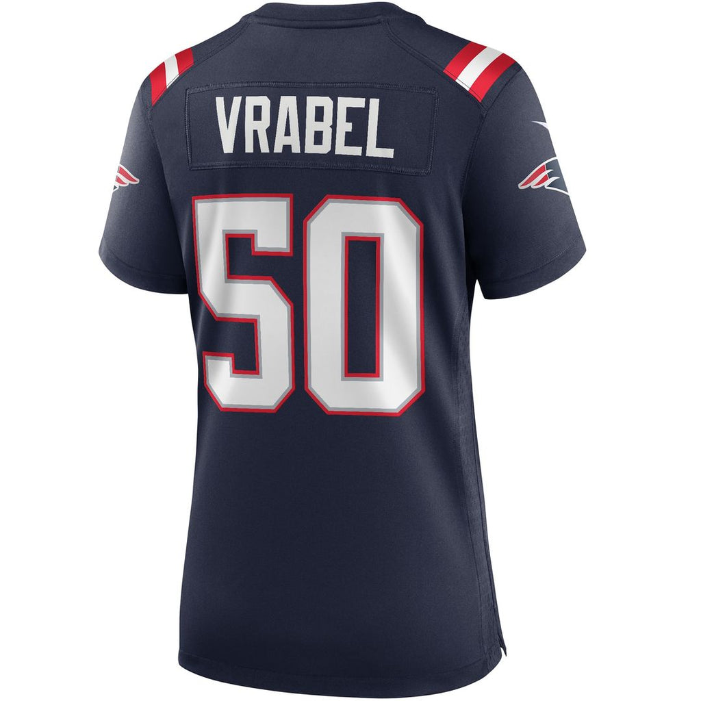 Mike Vrabel New England Patriots Nike Women's Retired Game Jersey - Red