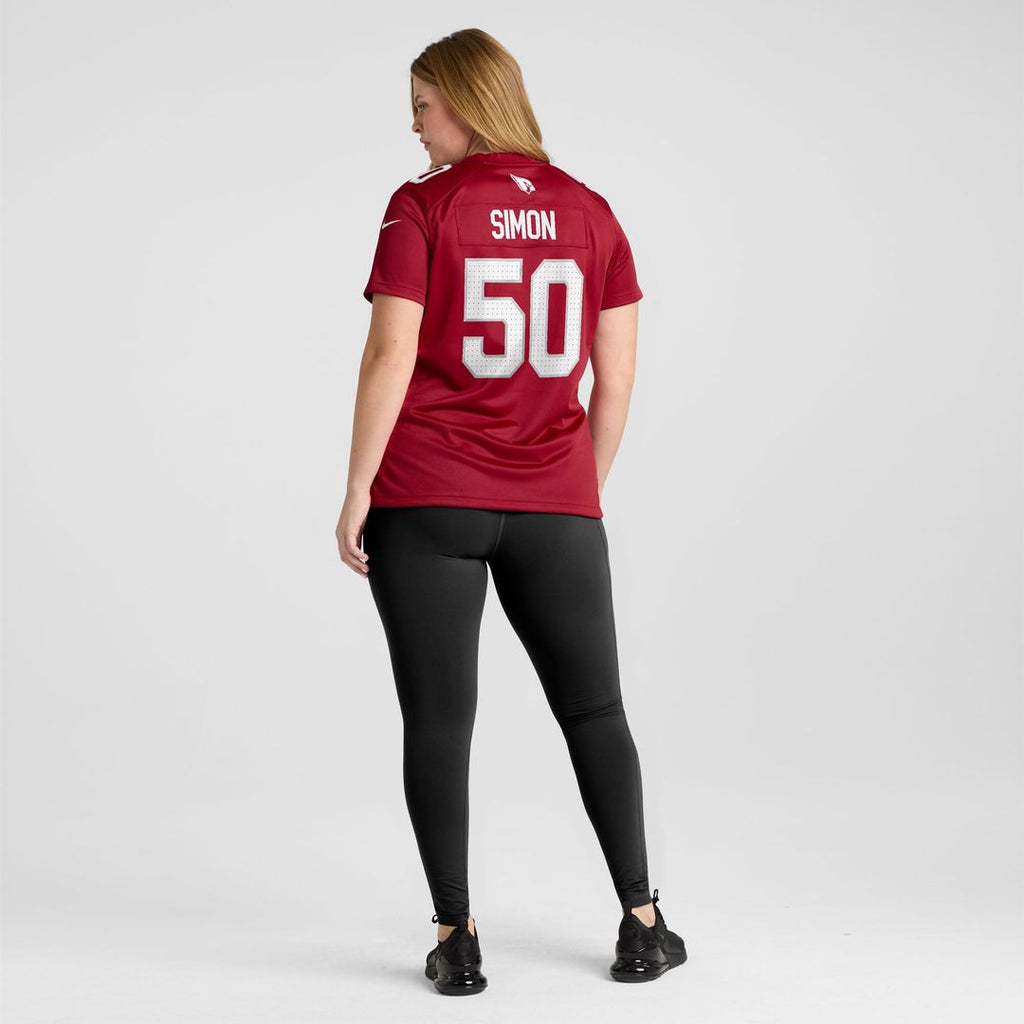 Cody Simon Arizona Cardinals Nike Women's Team Game Jersey -  Cardinal