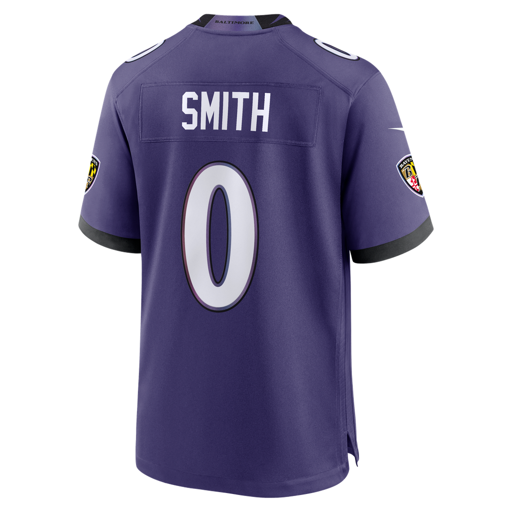 Roquan Smith Baltimore Ravens Nike Team Game Jersey - Purple