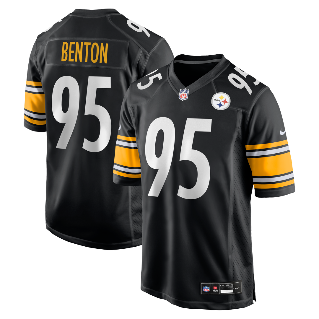 Keeanu Benton Pittsburgh Steelers Nike Team Game Jersey -  Black