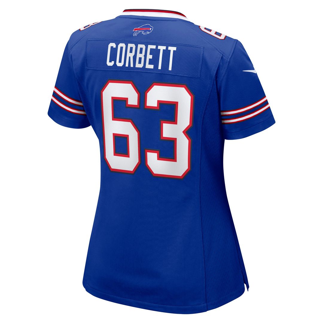 Austin Corbett Buffalo Bills Nike Women's Team Game Jersey -  Royal