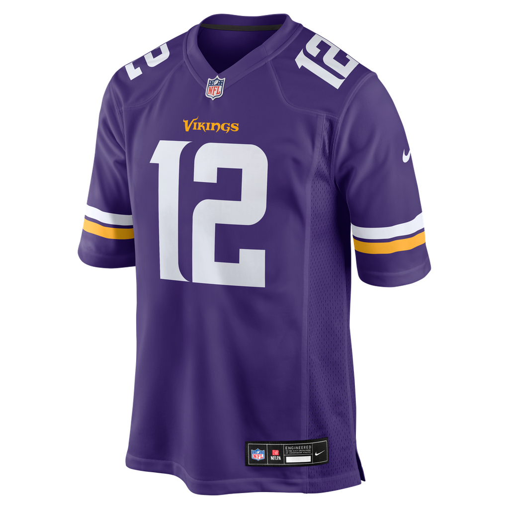 Max Brosmer Minnesota Vikings Nike Team Game Jersey -  Purple