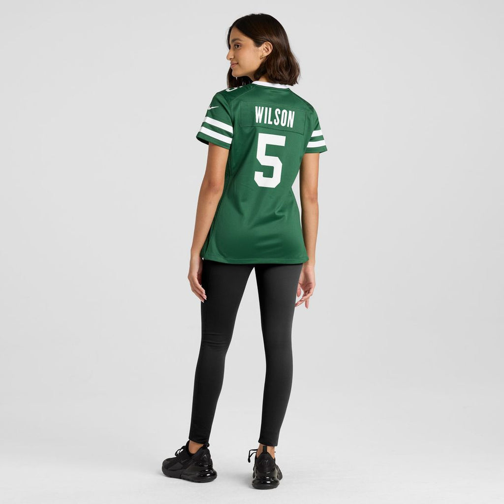 Garrett Wilson New York Jets Nike Women's Alternate Game Jersey - Legacy Black