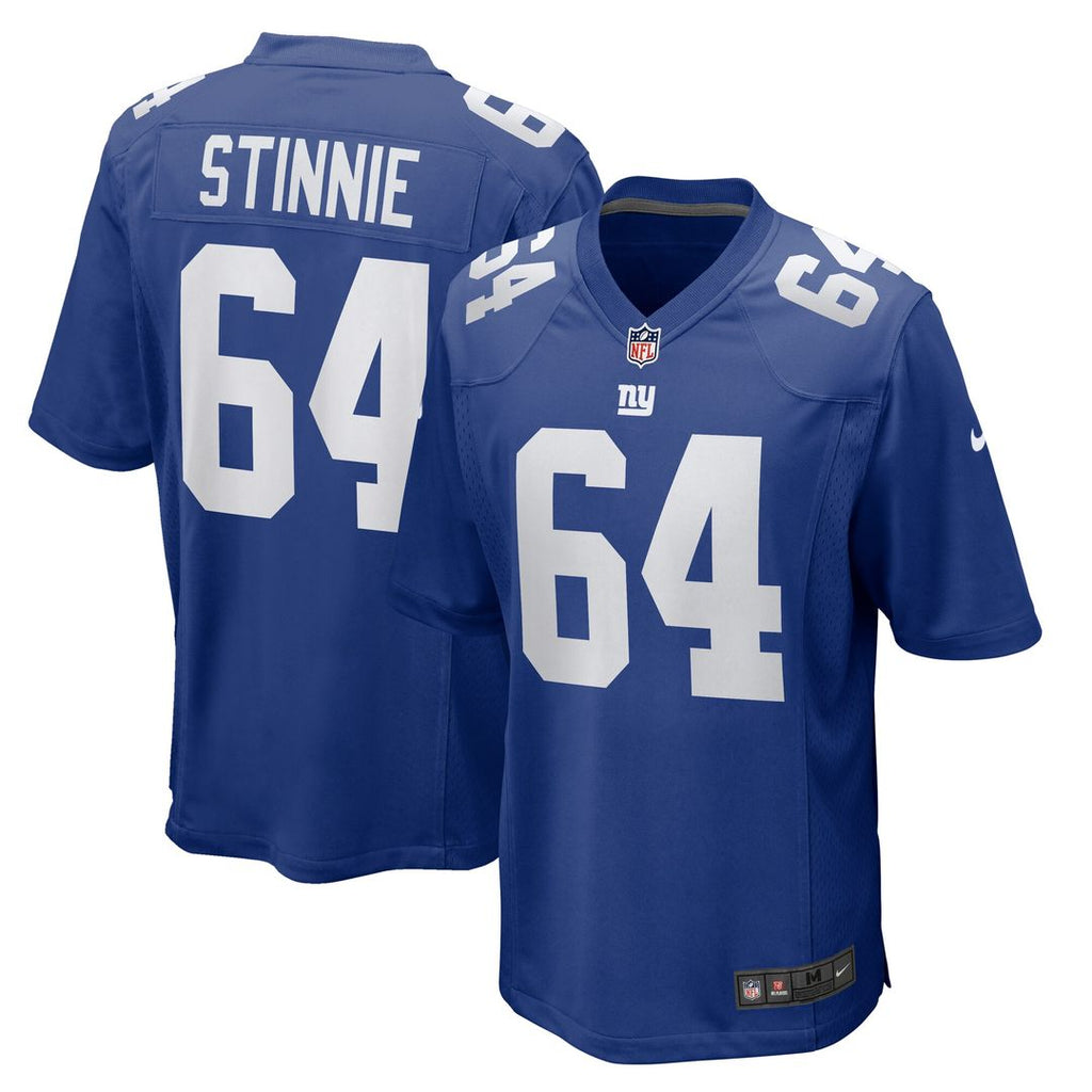 Aaron Stinnie New York Giants Nike Team Game Jersey -  Royal