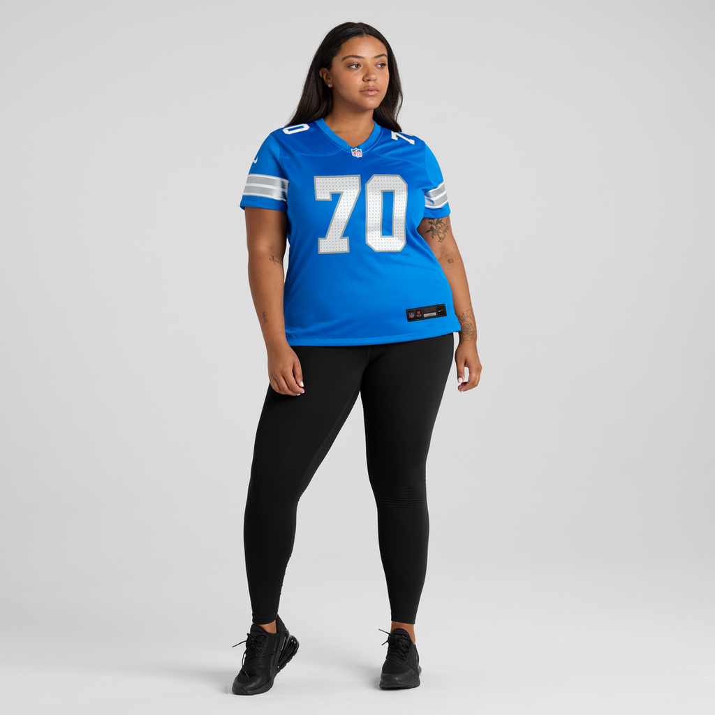Juice Scruggs Detroit Lions Nike Women's Team Game Jersey -  Blue