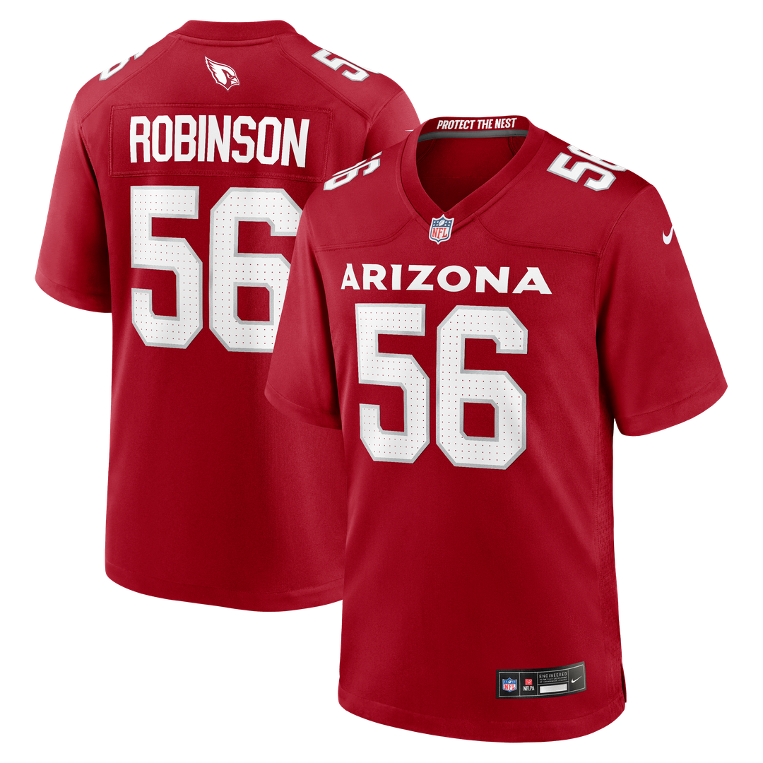 Darius Robinson Arizona Cardinals Nike Team Game Jersey -  Cardinal