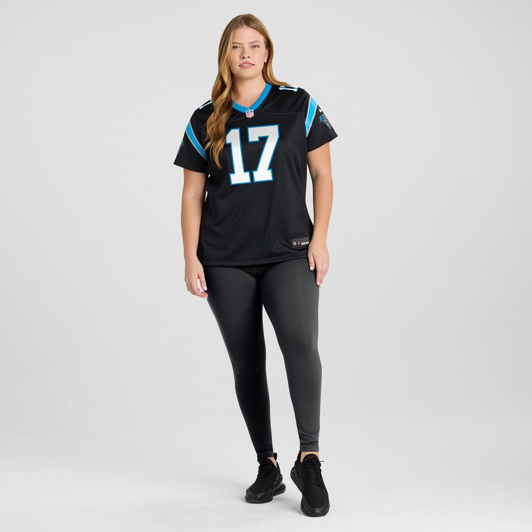 Xavier Legette Carolina Panthers Nike Women's Game Jersey -  Black