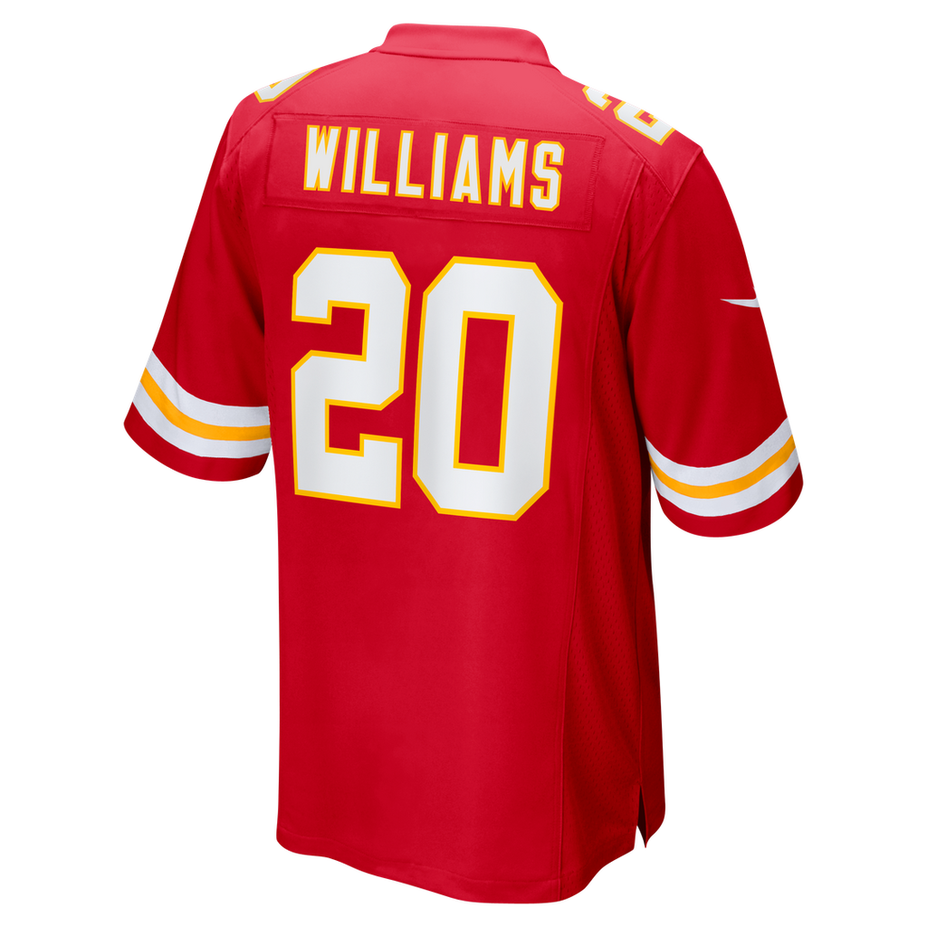 Nohl Williams Kansas City Chiefs Nike Team Game Jersey -  Red