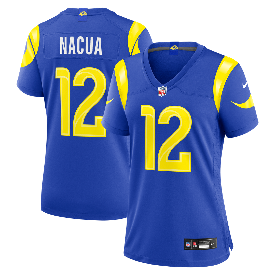 Puka Nacua Los Angeles Rams Nike Women's Game Jersey - Royal