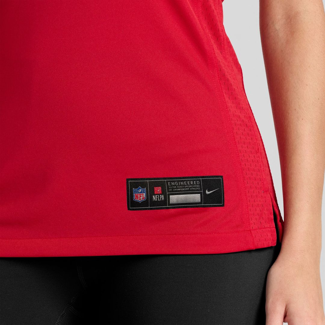 Upton Stout San Francisco 49ers Nike Women's Team Game Jersey -  Scarlet