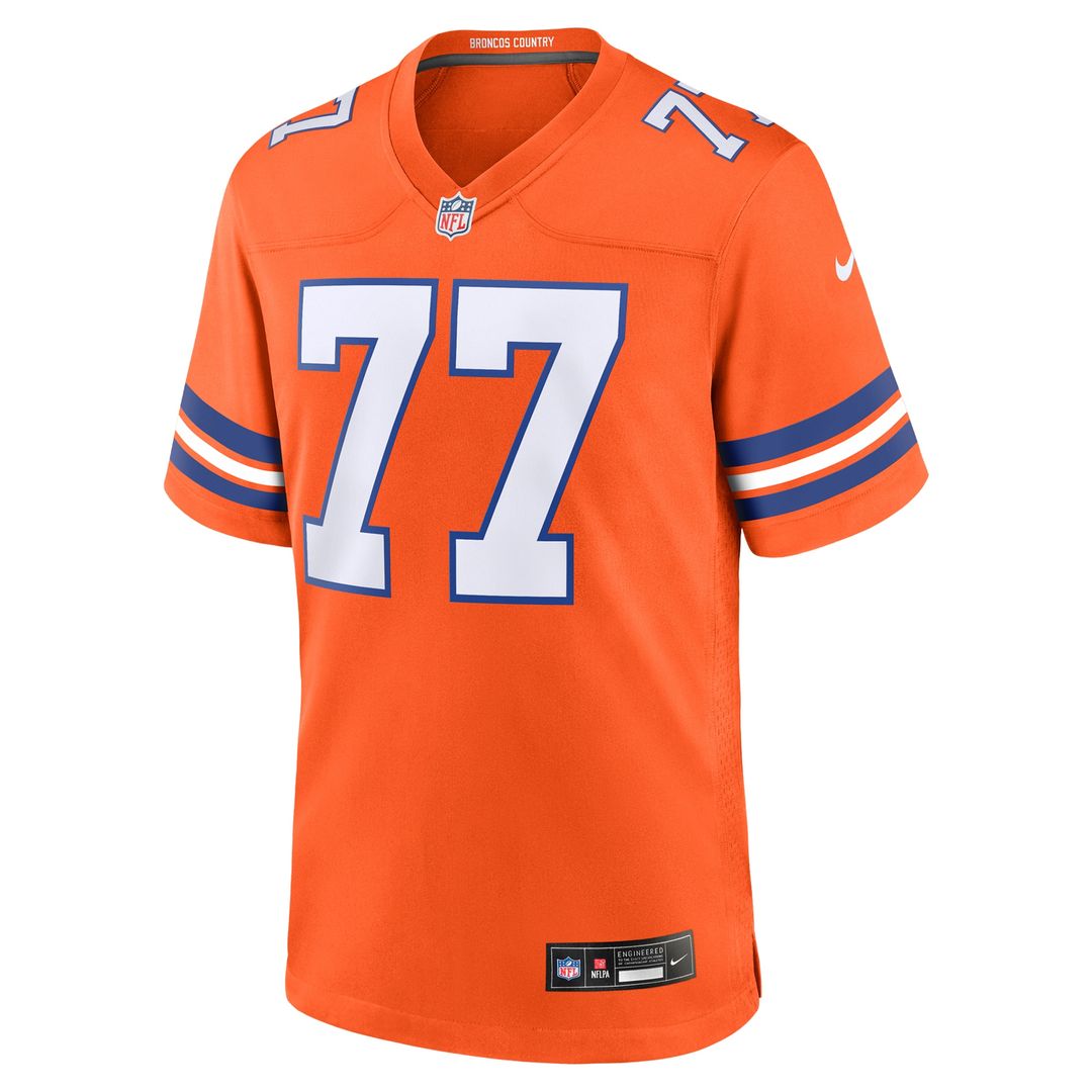 Quinn Meinerz Denver Broncos Nike Alternate Game Jersey - Orange
