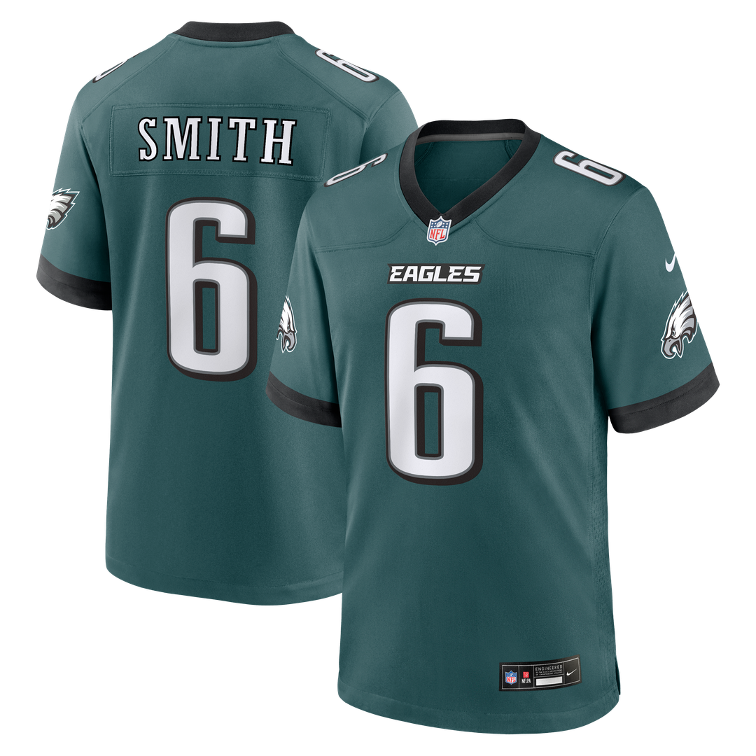 DeVonta Smith Philadelphia Eagles Nike Team Game Jersey -  Midnight Green