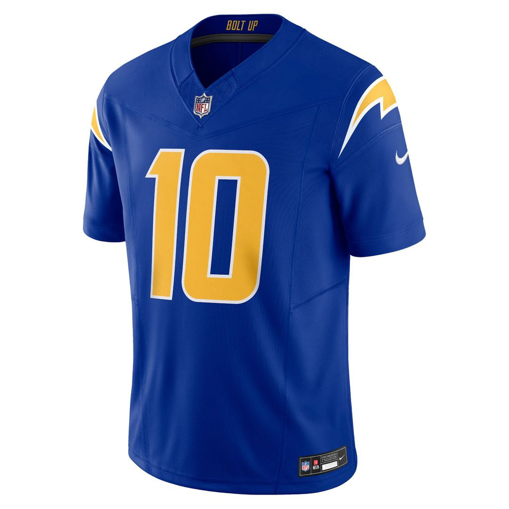 Justin Herbert Los Angeles Chargers Nike Vapor F.U.S.E. Limited Jersey - Powder Blue