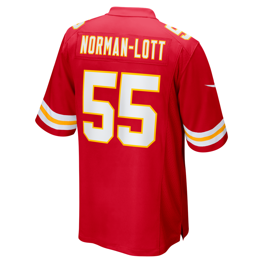 Omarr Norman-Lott Kansas City Chiefs Nike Team Game Jersey -  Red